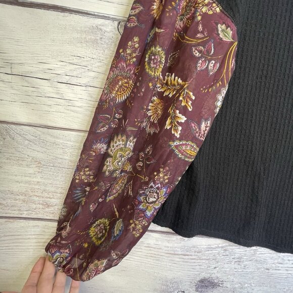 Gypsies & Moondust Sweater Size XL Women's/Juniors' Waffle-Knit Friends Phoebe - Picture 7 of 14